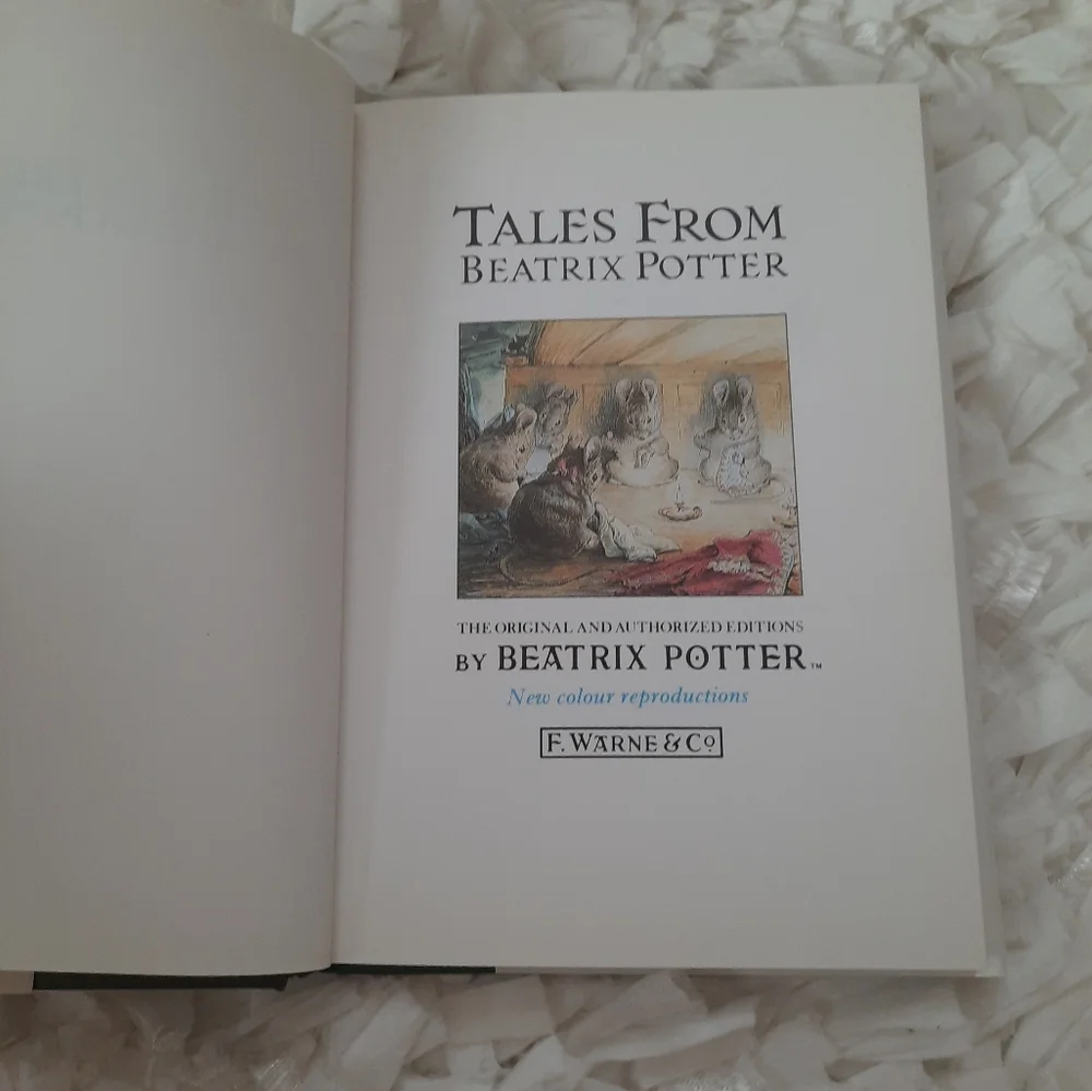 Vintage 1987 Edition Tales From Beatrix Potter Peter Rabbit Used